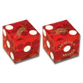 Custom 3/4" Razor-Edge Casino Dice